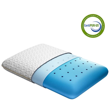 Belüftetes Gel Memory Foam Kissen Queen Size